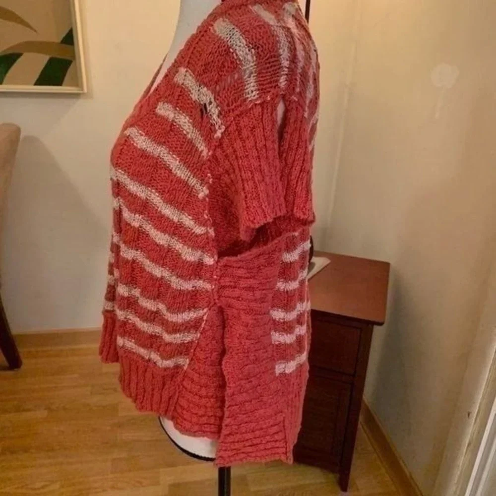 Free People‎ striped cropped sweater